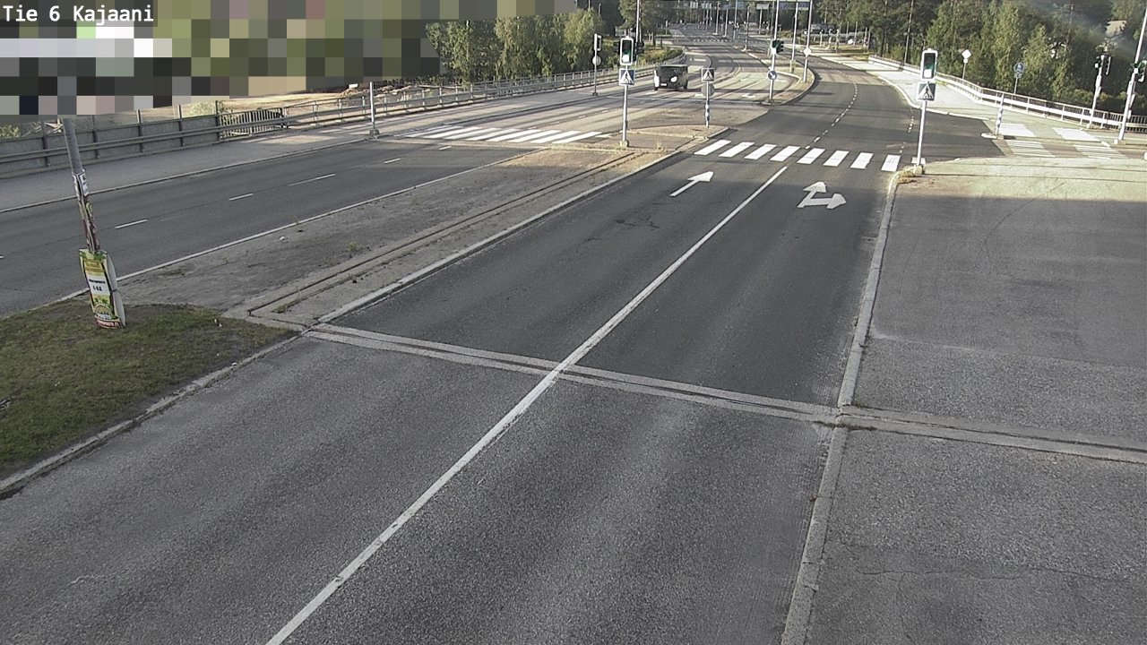 Weather Camera Image Road 6 Kajaani, Kajaani, Kainuu