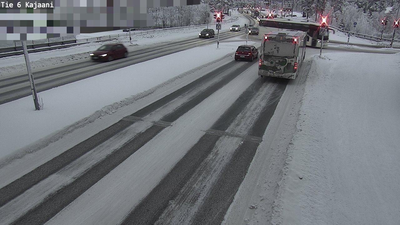 Weather Camera Image Road 6 Kajaani, Kajaani, Kainuu