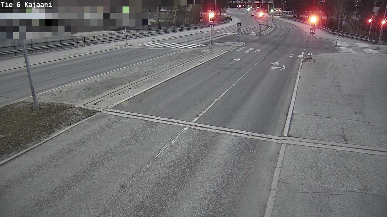 Weather Camera Image Road 6 Kajaani, Kajaani, Kainuu