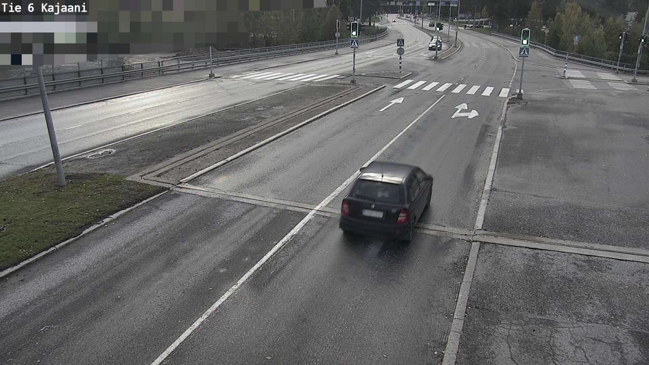 Weather Camera Image Väg 6 Kajana, Kajaani, Kainuu