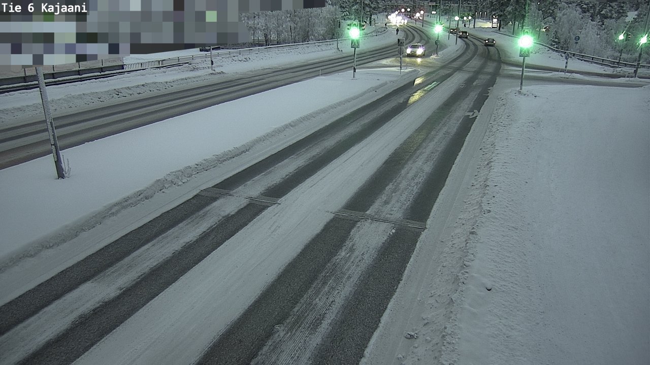 Weather Camera Image Road 6 Kajaani, Kajaani, Kainuu