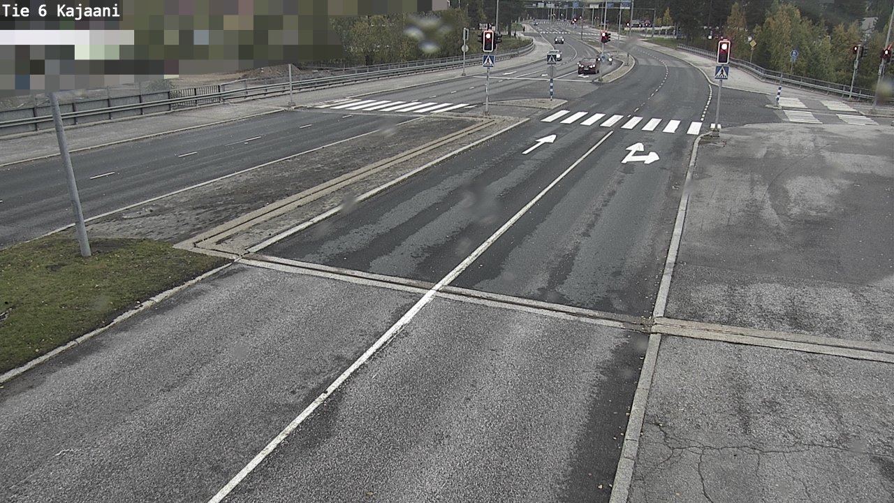 Weather Camera Image Väg 6 Kajana, Kajaani, Kainuu
