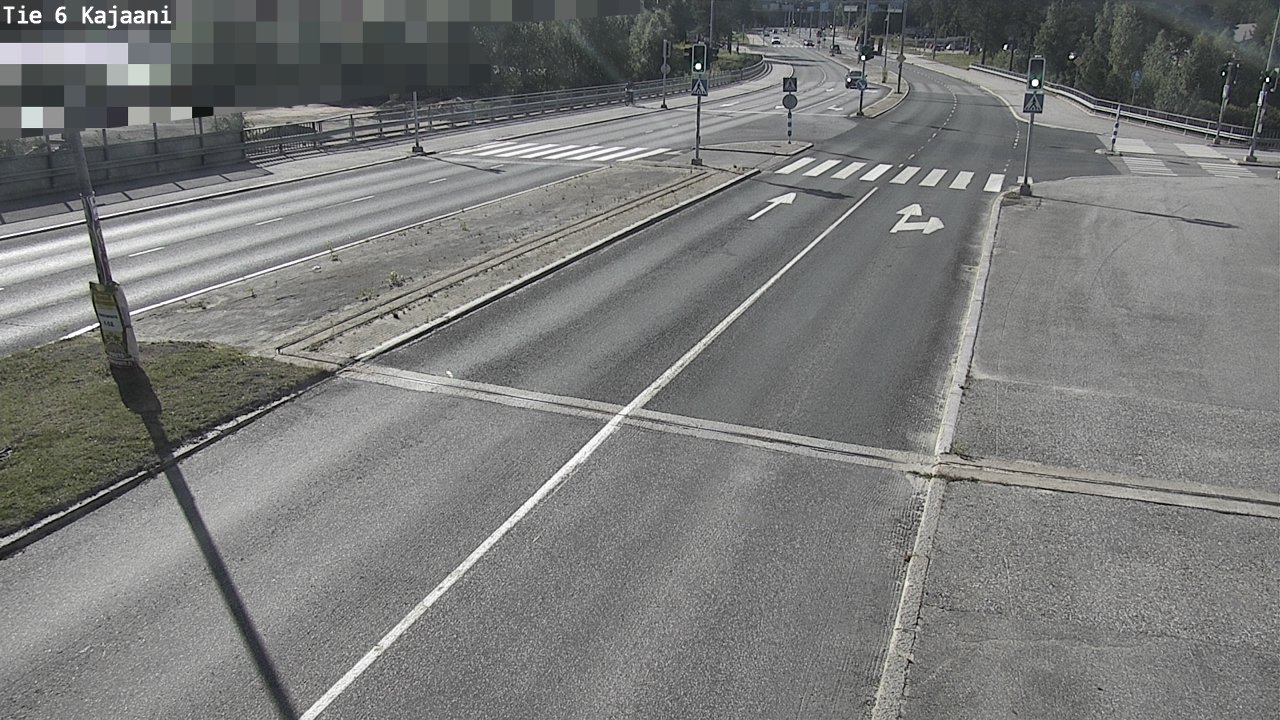 Weather Camera Image Väg 6 Kajana, Kajaani, Kainuu