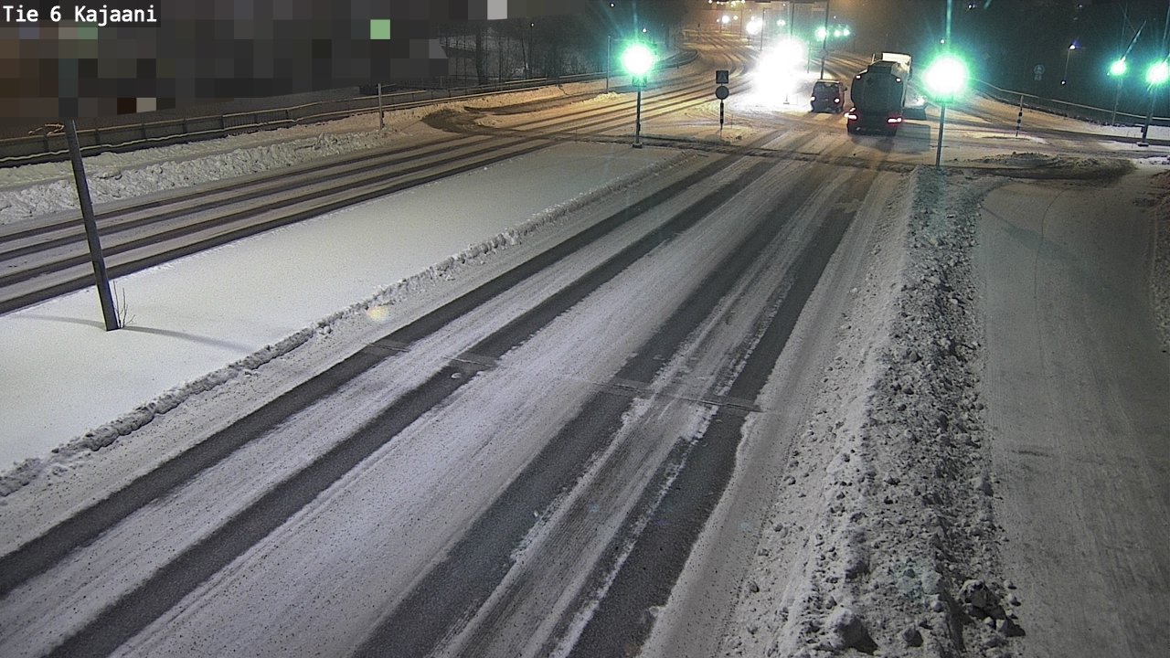 Weather Camera Image Väg 6 Kajana, Kajaani, Kainuu