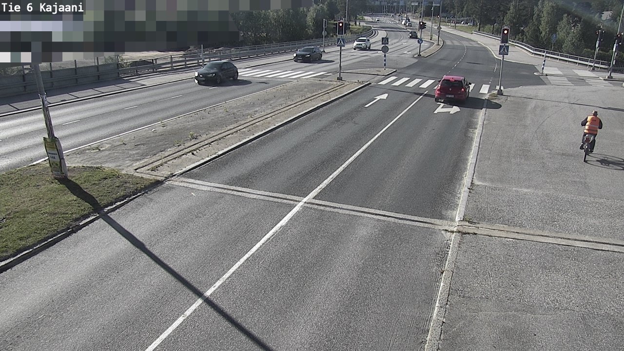 Weather Camera Image Väg 6 Kajana, Kajaani, Kainuu