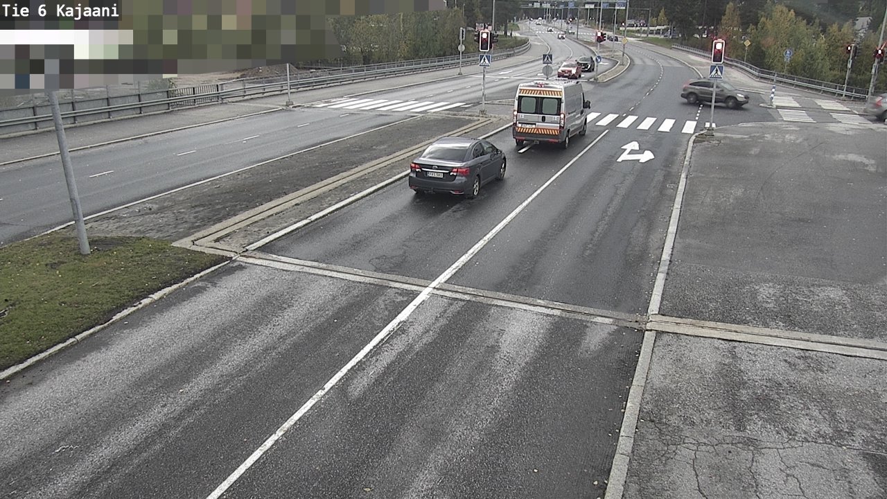Weather Camera Image Väg 6 Kajana, Kajaani, Kainuu