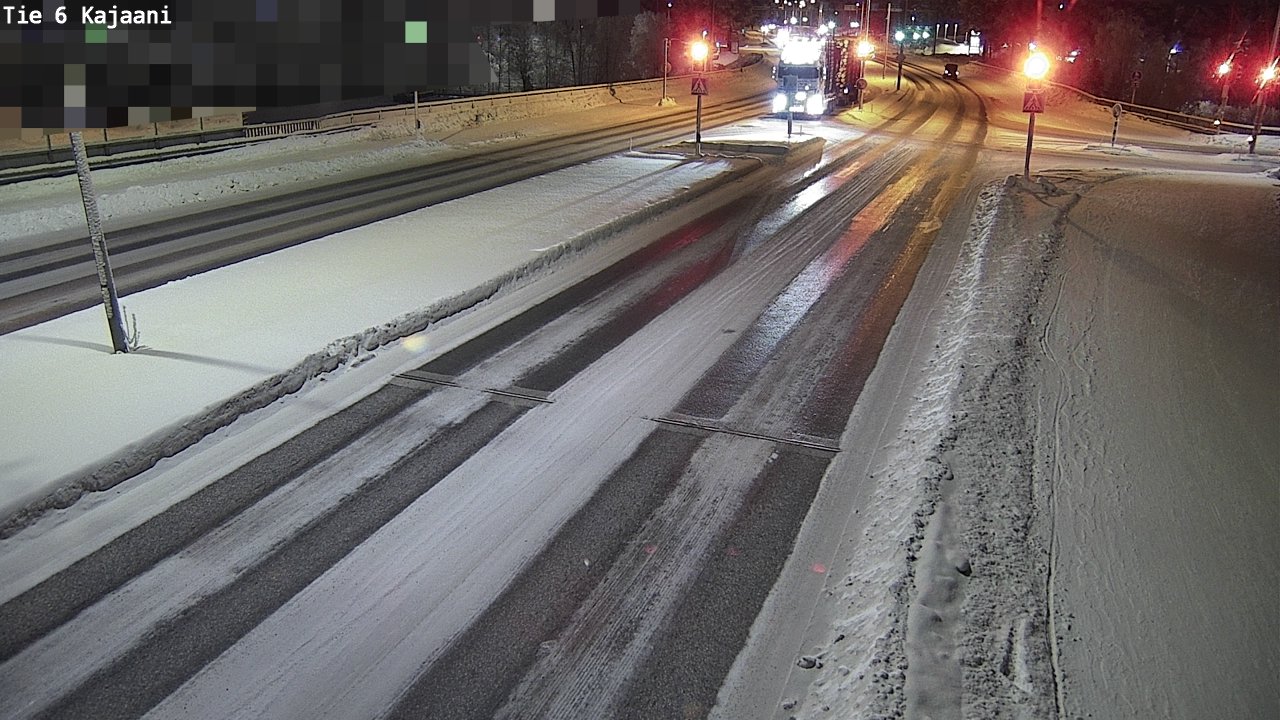 Weather Camera Image Road 6 Kajaani, Kajaani, Kainuu