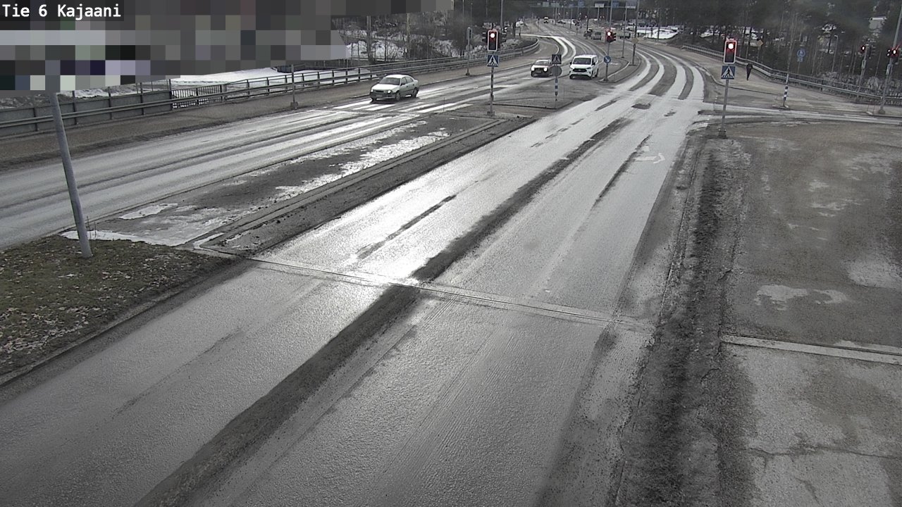 Weather Camera Image Road 6 Kajaani, Kajaani, Kainuu
