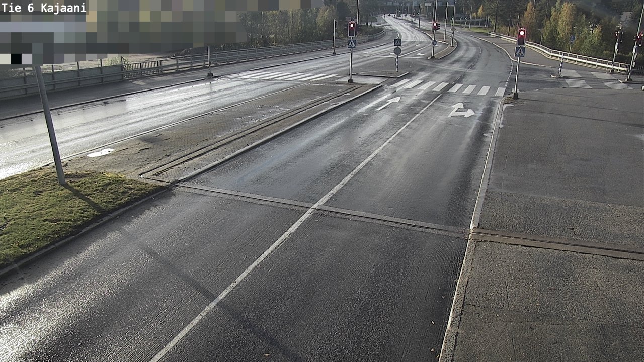 Weather Camera Image Road 6 Kajaani, Kajaani, Kainuu