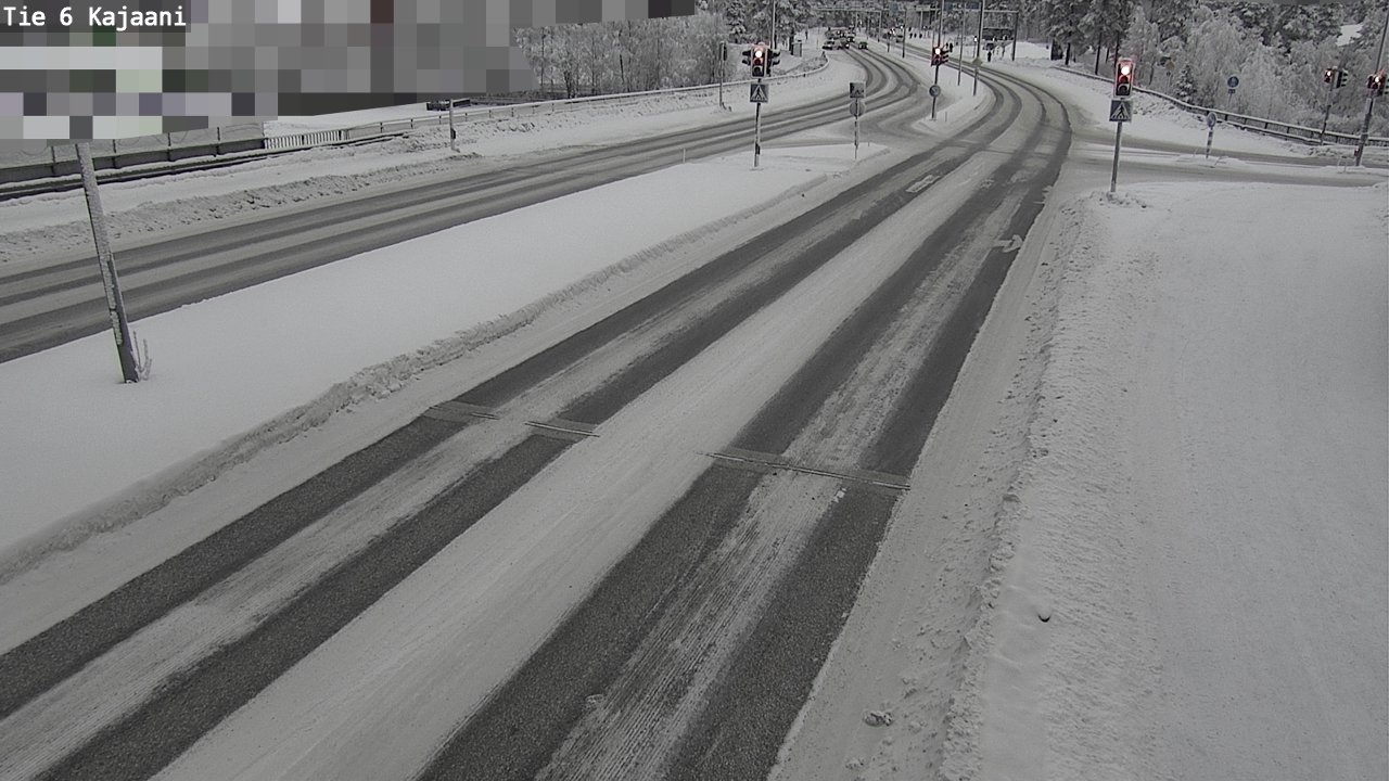 Weather Camera Image Road 6 Kajaani, Kajaani, Kainuu