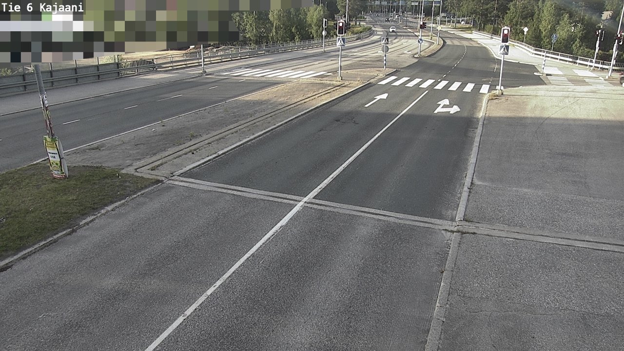 Weather Camera Image Road 6 Kajaani, Kajaani, Kainuu
