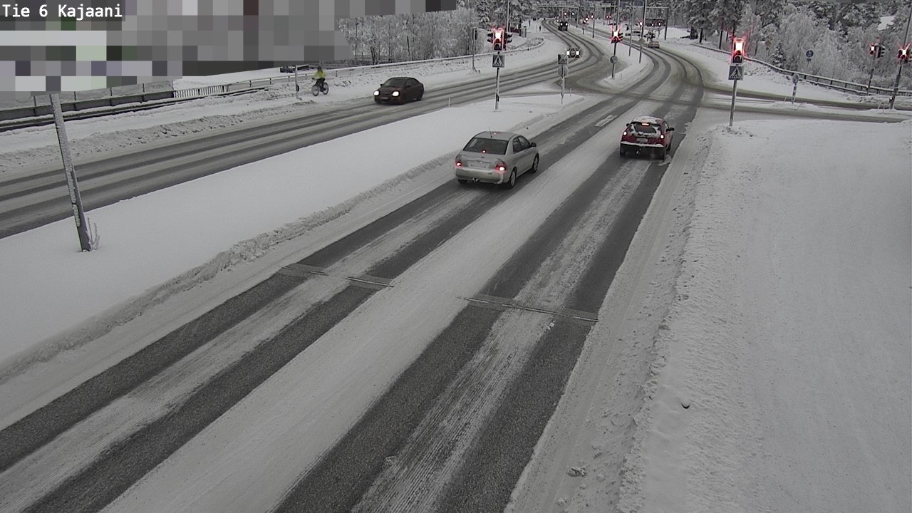 Weather Camera Image Road 6 Kajaani, Kajaani, Kainuu