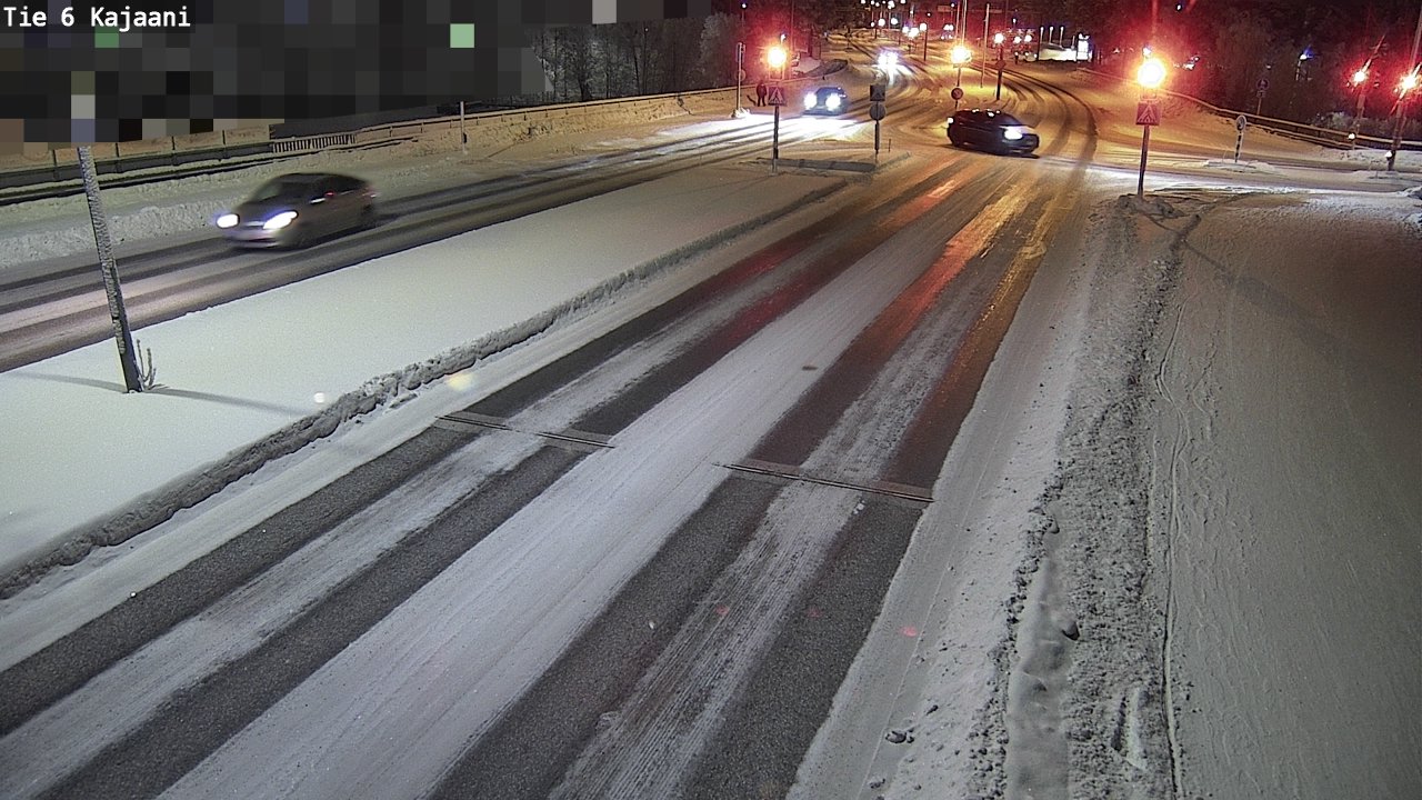 Weather Camera Image Road 6 Kajaani, Kajaani, Kainuu
