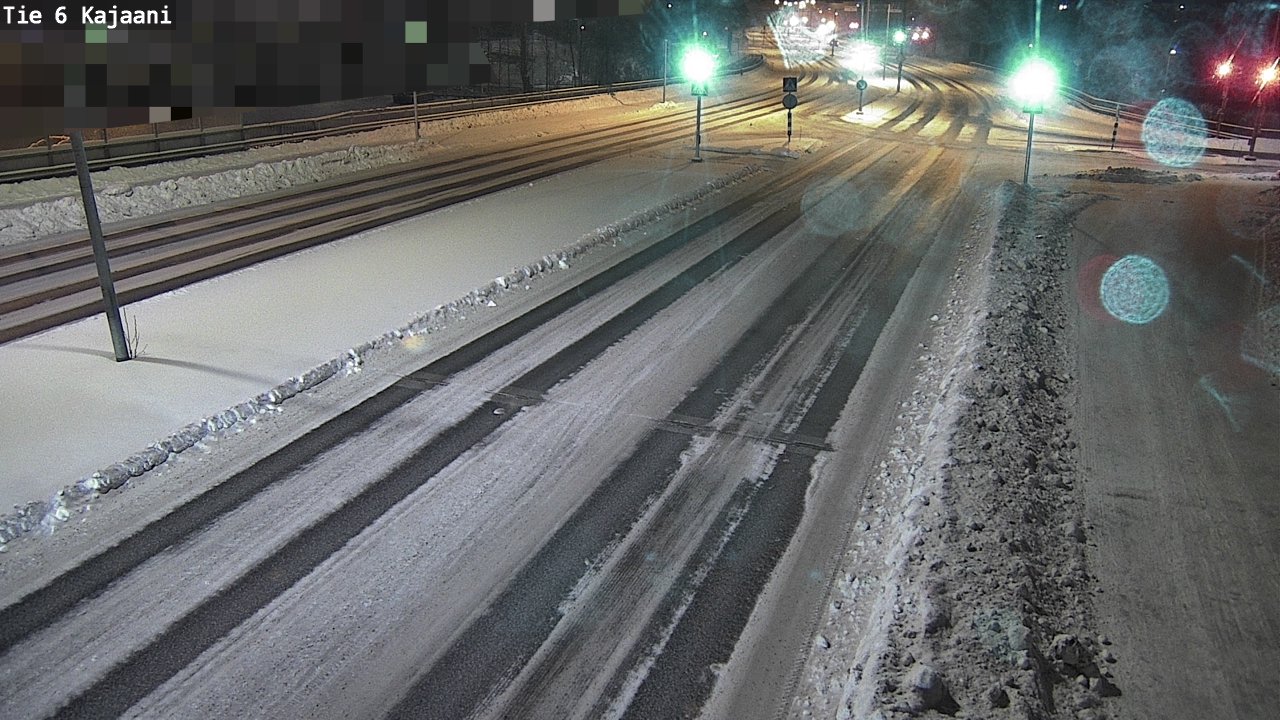 Weather Camera Image Väg 6 Kajana, Kajaani, Kainuu