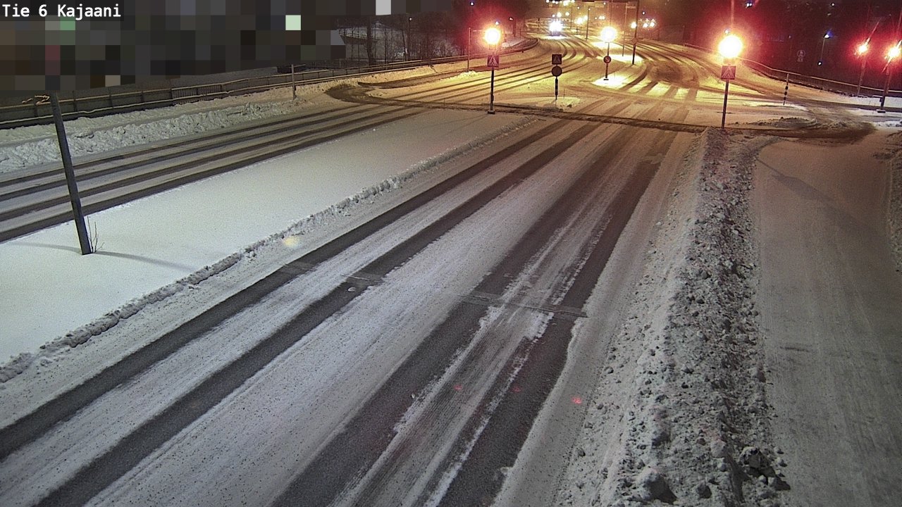 Weather Camera Image Väg 6 Kajana, Kajaani, Kainuu