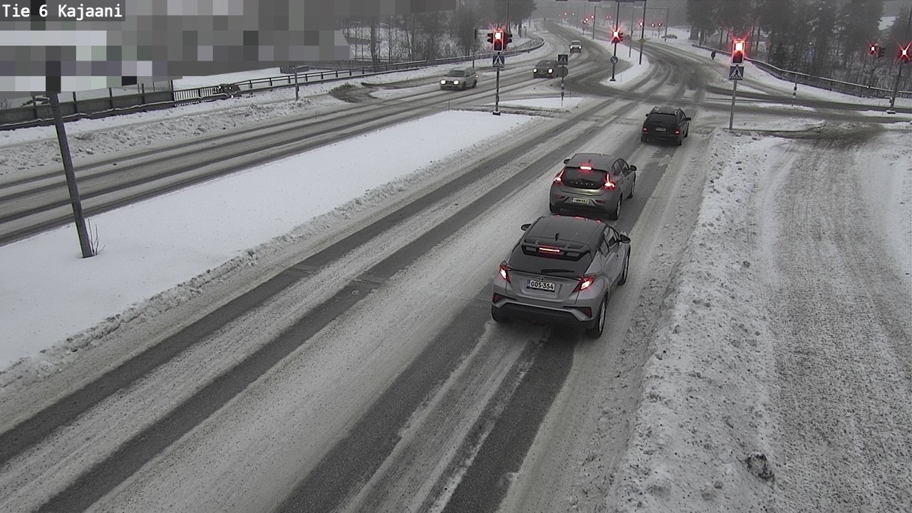 Weather Camera Image Väg 6 Kajana, Kajaani, Kainuu