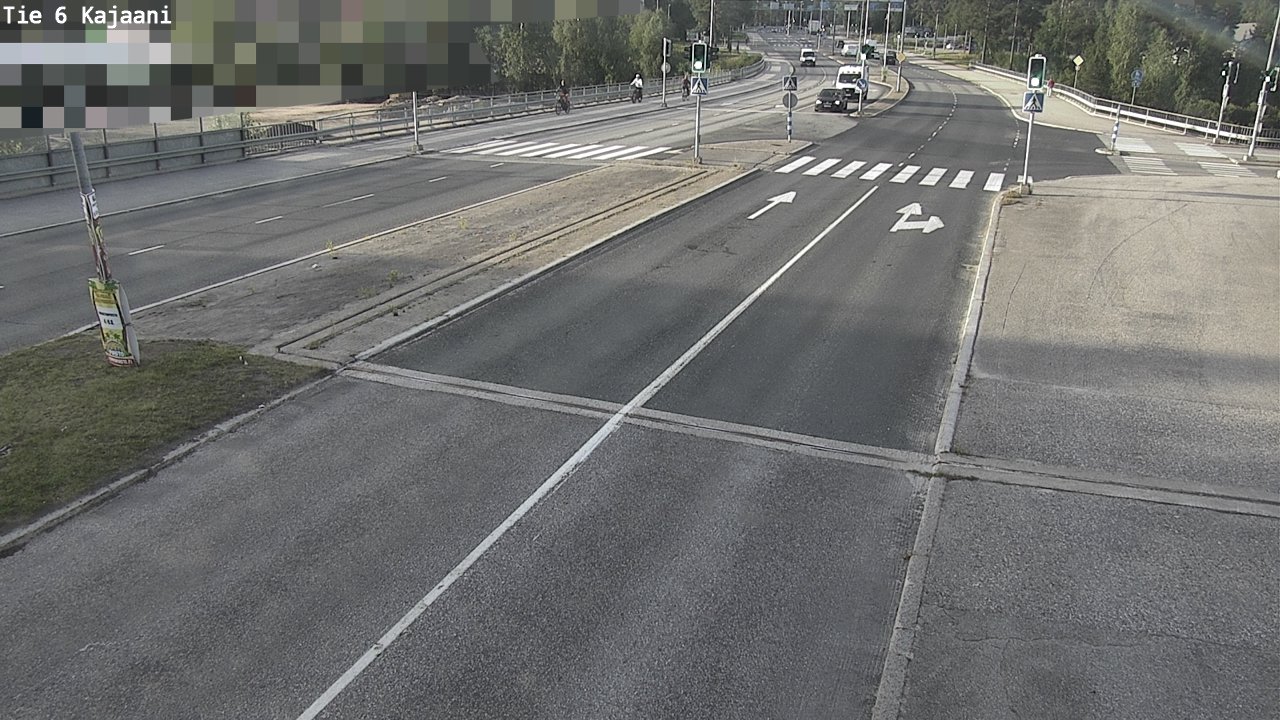 Weather Camera Image Road 6 Kajaani, Kajaani, Kainuu