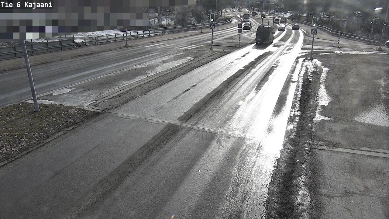Weather Camera Image Road 6 Kajaani, Kajaani, Kainuu