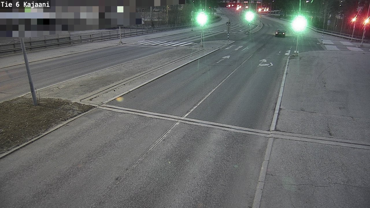 Weather Camera Image Road 6 Kajaani, Kajaani, Kainuu