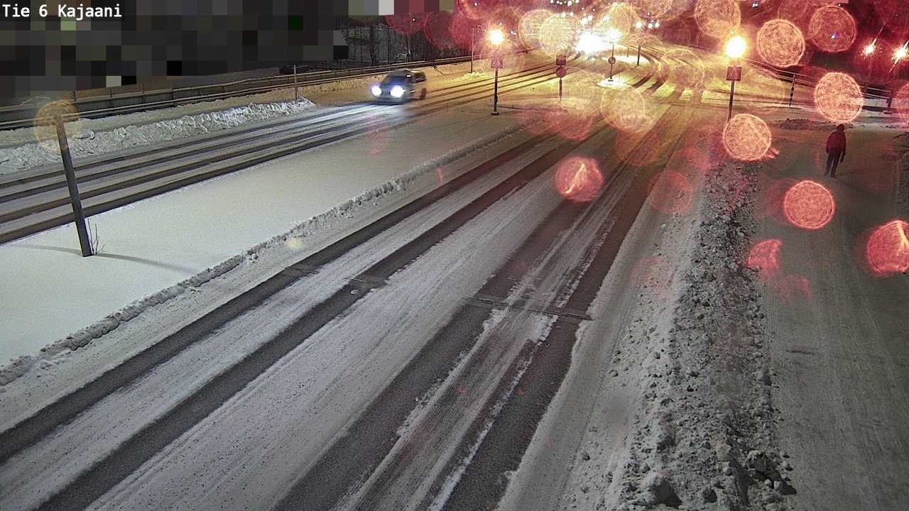 Weather Camera Image Väg 6 Kajana, Kajaani, Kainuu