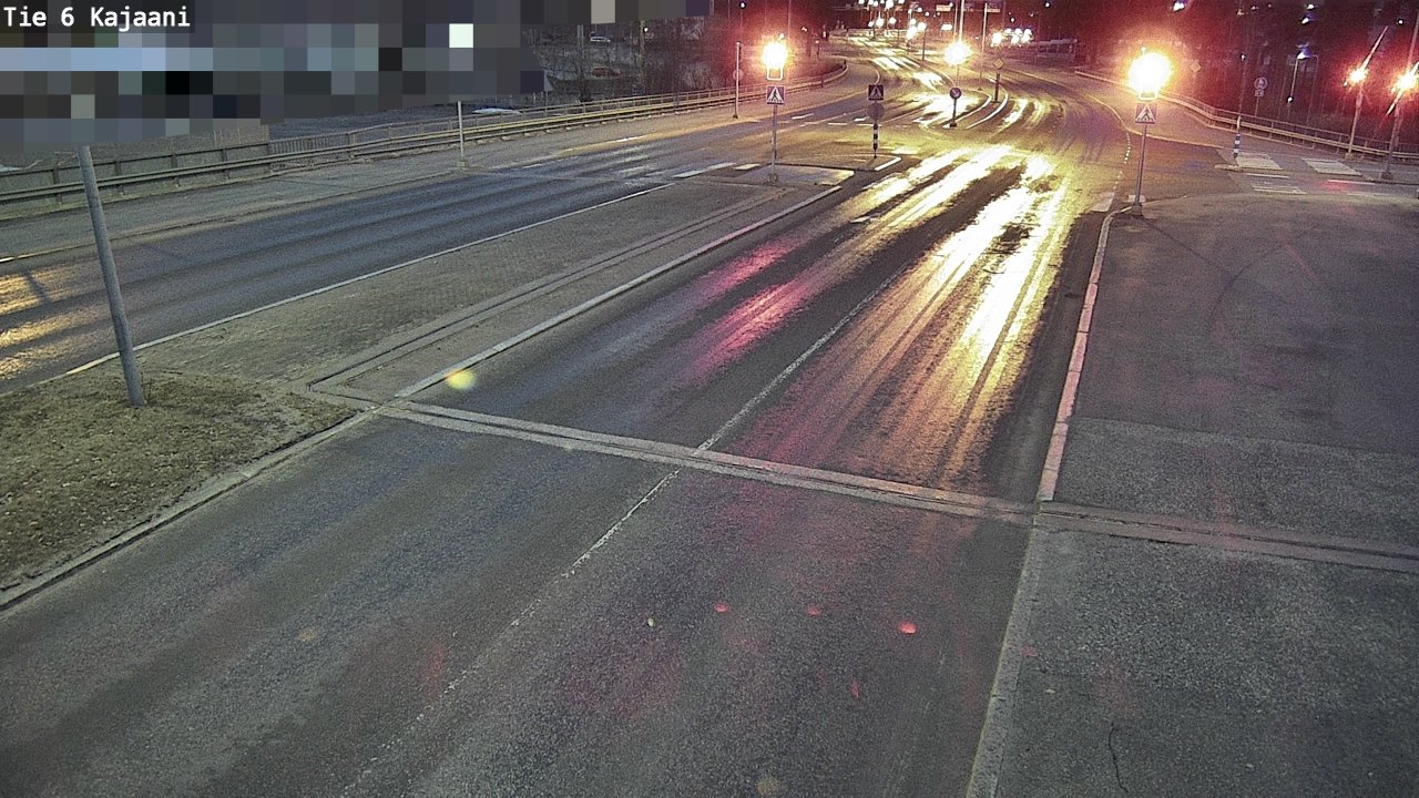 Weather Camera Image Road 6 Kajaani, Kajaani, Kainuu