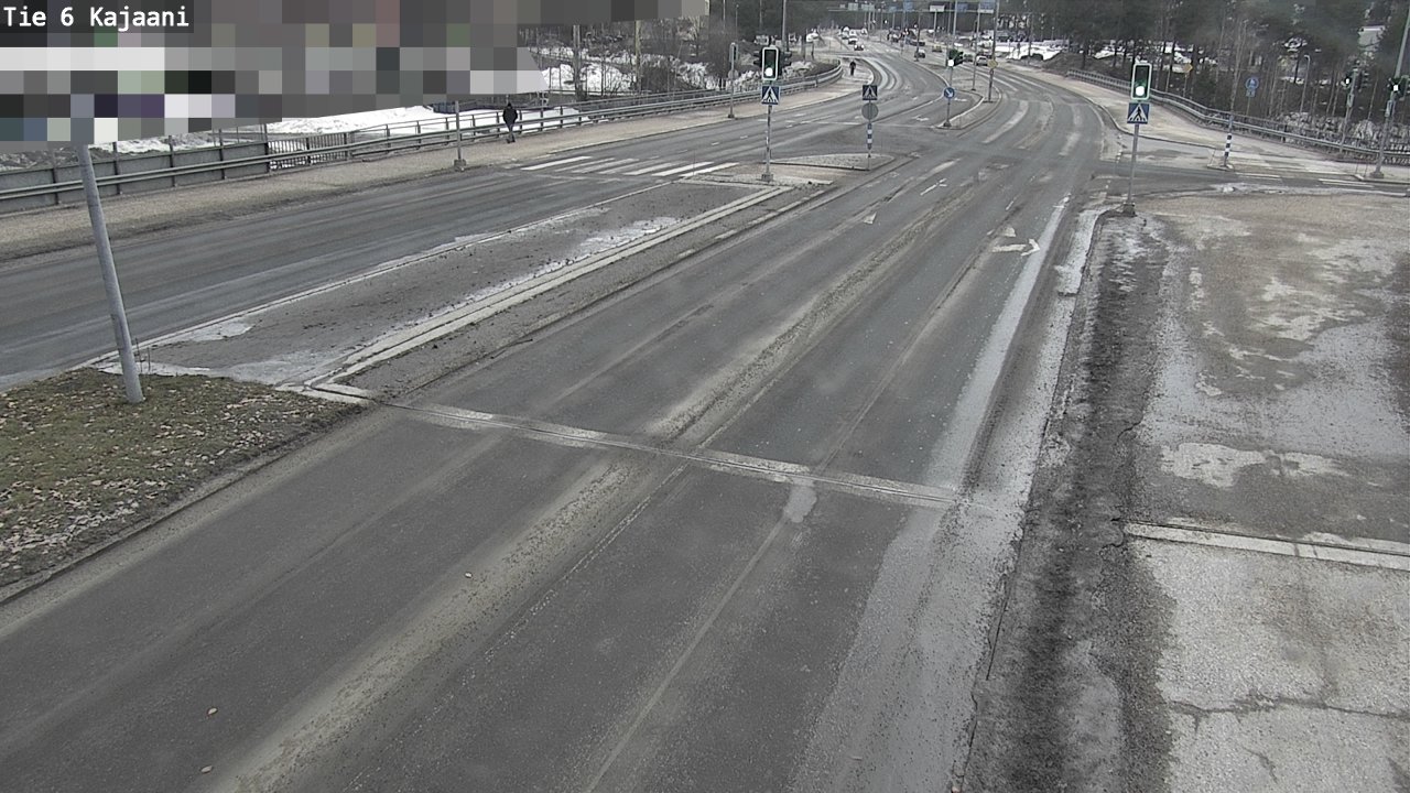 Weather Camera Image Road 6 Kajaani, Kajaani, Kainuu