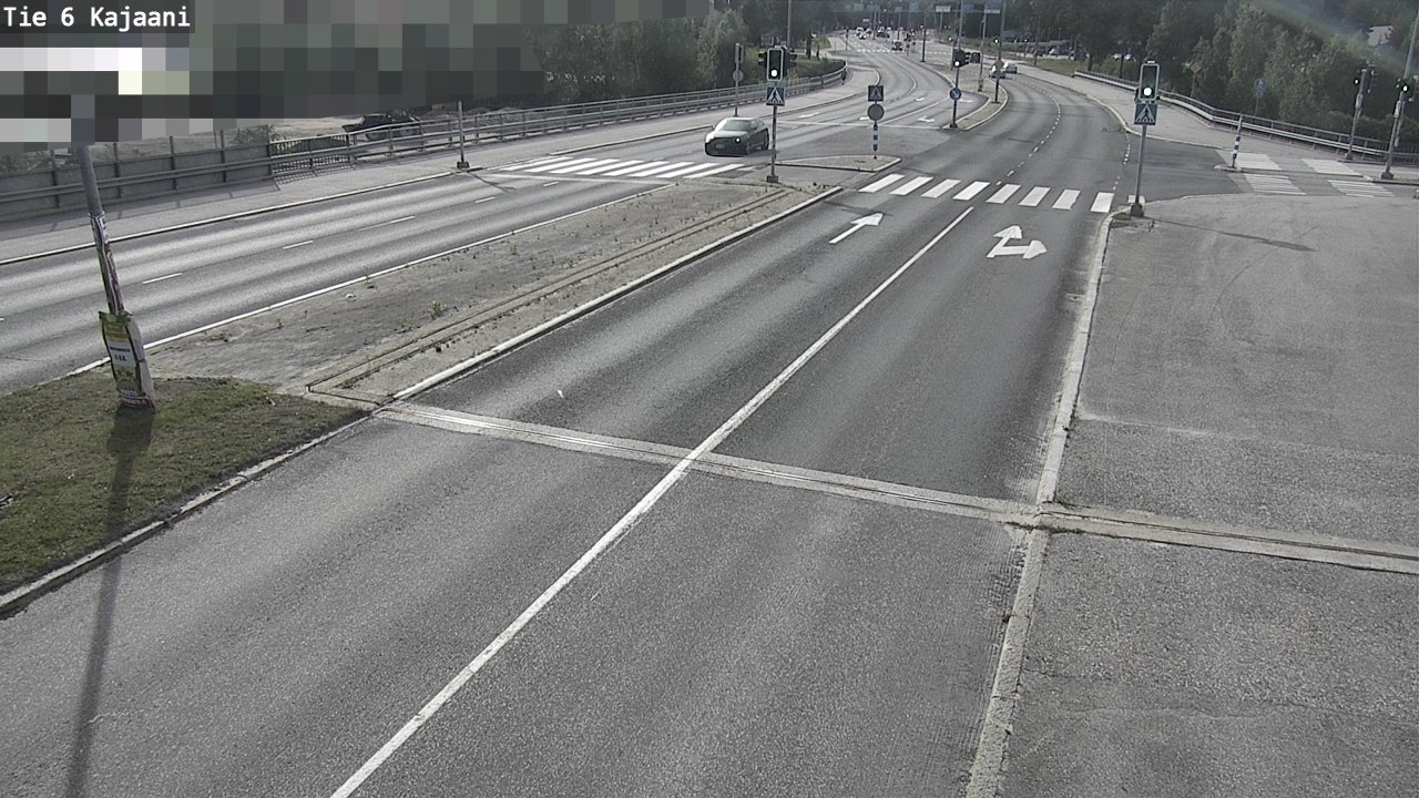 Weather Camera Image Väg 6 Kajana, Kajaani, Kainuu