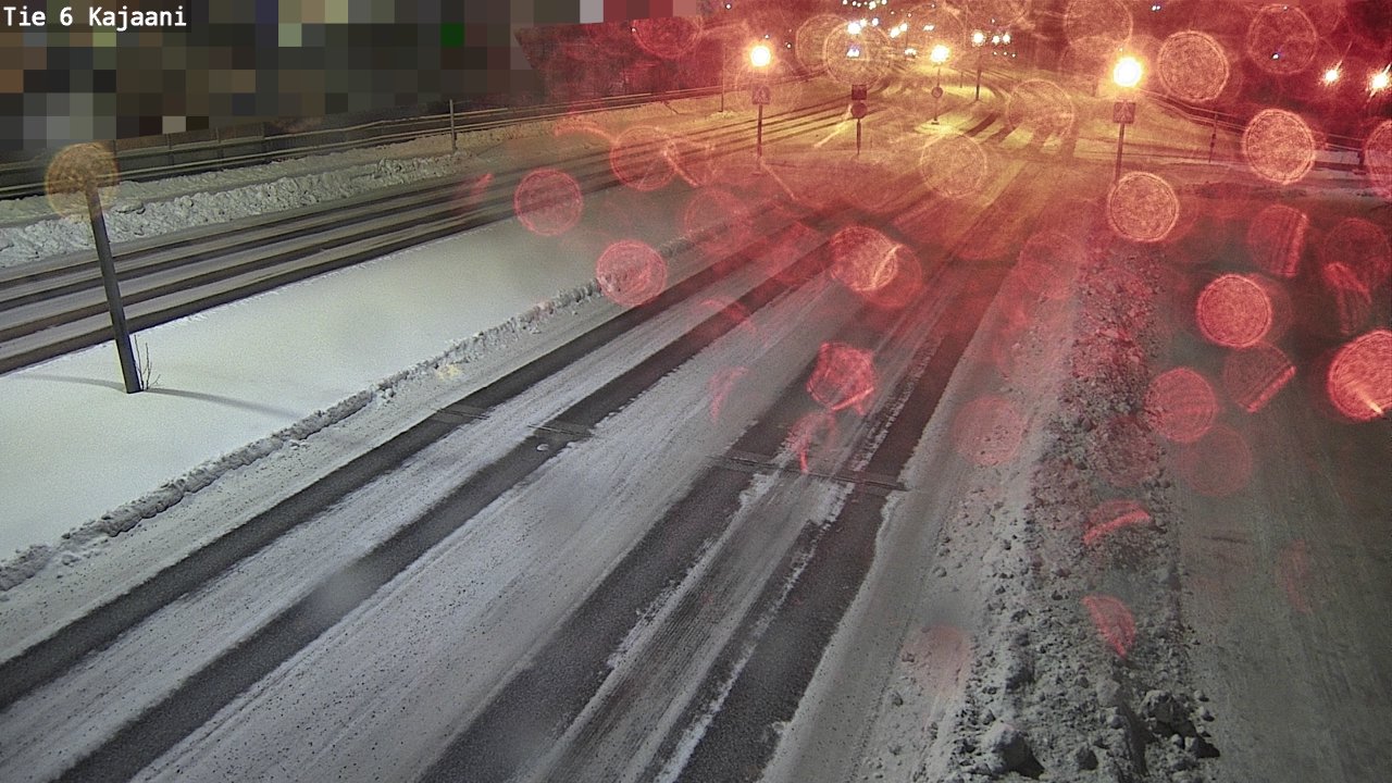 Weather Camera Image Väg 6 Kajana, Kajaani, Kainuu