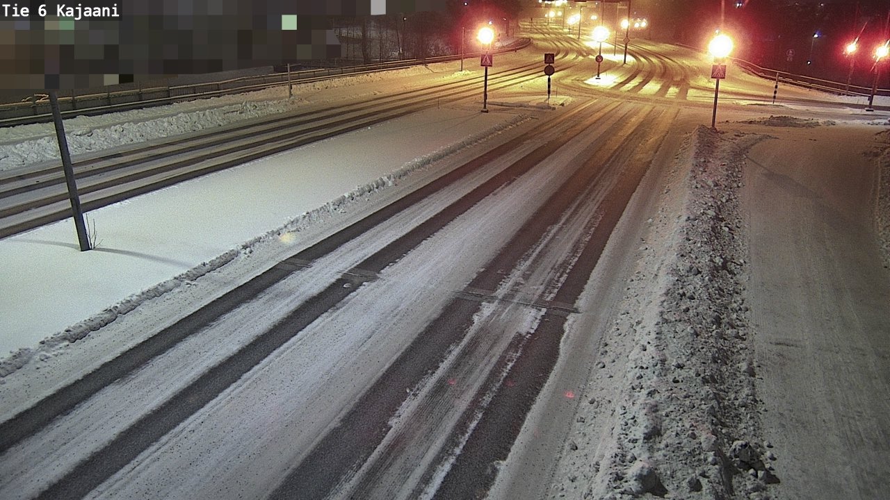 Weather Camera Image Väg 6 Kajana, Kajaani, Kainuu
