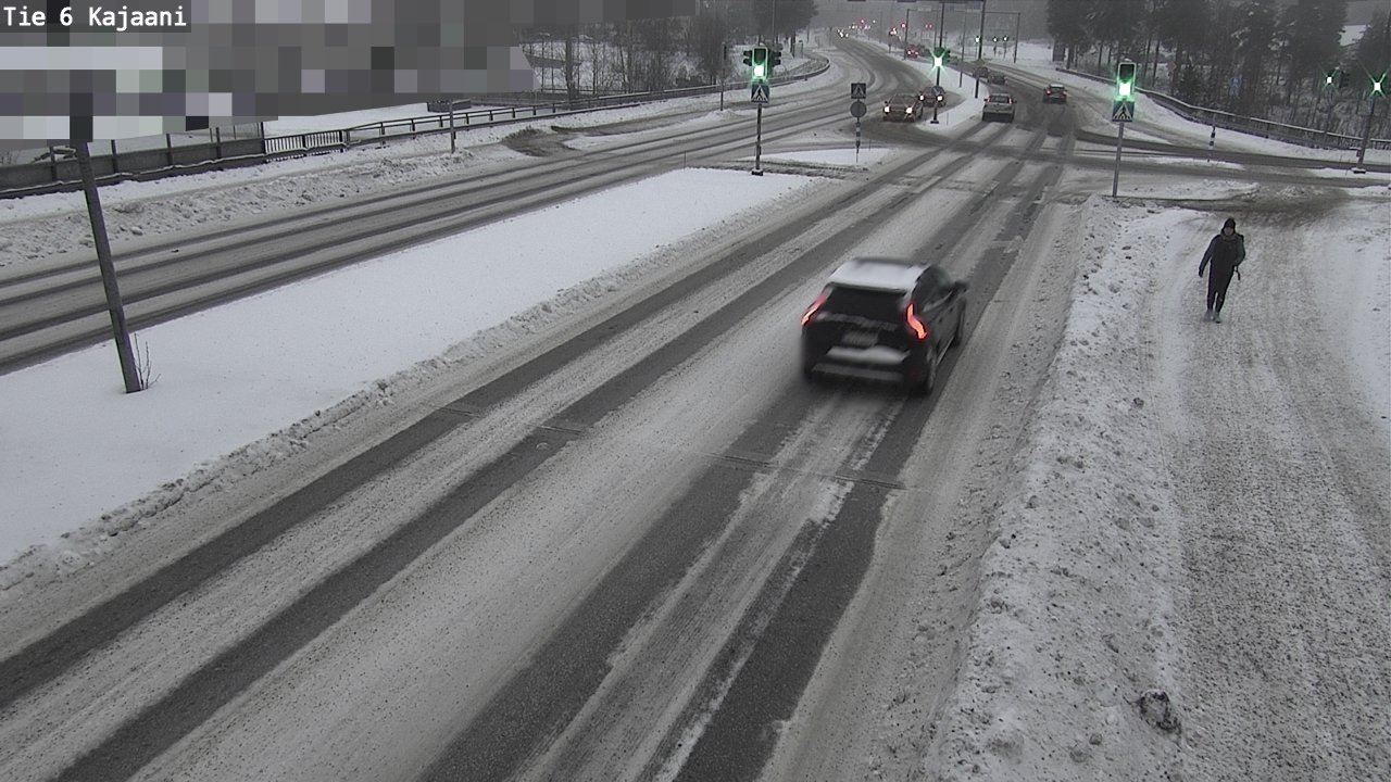 Weather Camera Image Väg 6 Kajana, Kajaani, Kainuu