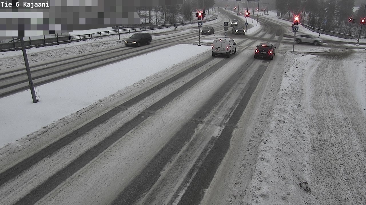 Weather Camera Image Väg 6 Kajana, Kajaani, Kainuu