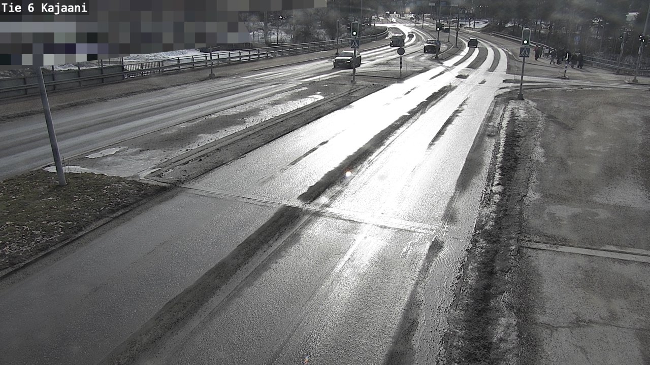 Weather Camera Image Road 6 Kajaani, Kajaani, Kainuu