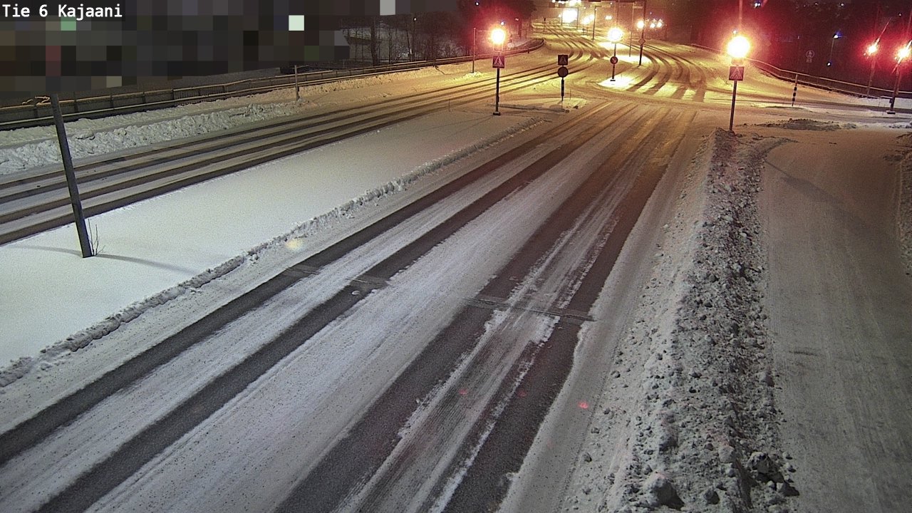 Weather Camera Image Väg 6 Kajana, Kajaani, Kainuu