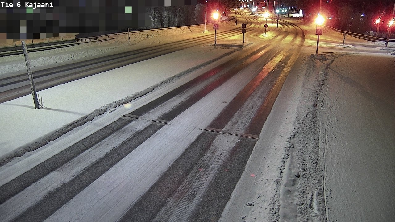 Weather Camera Image Road 6 Kajaani, Kajaani, Kainuu