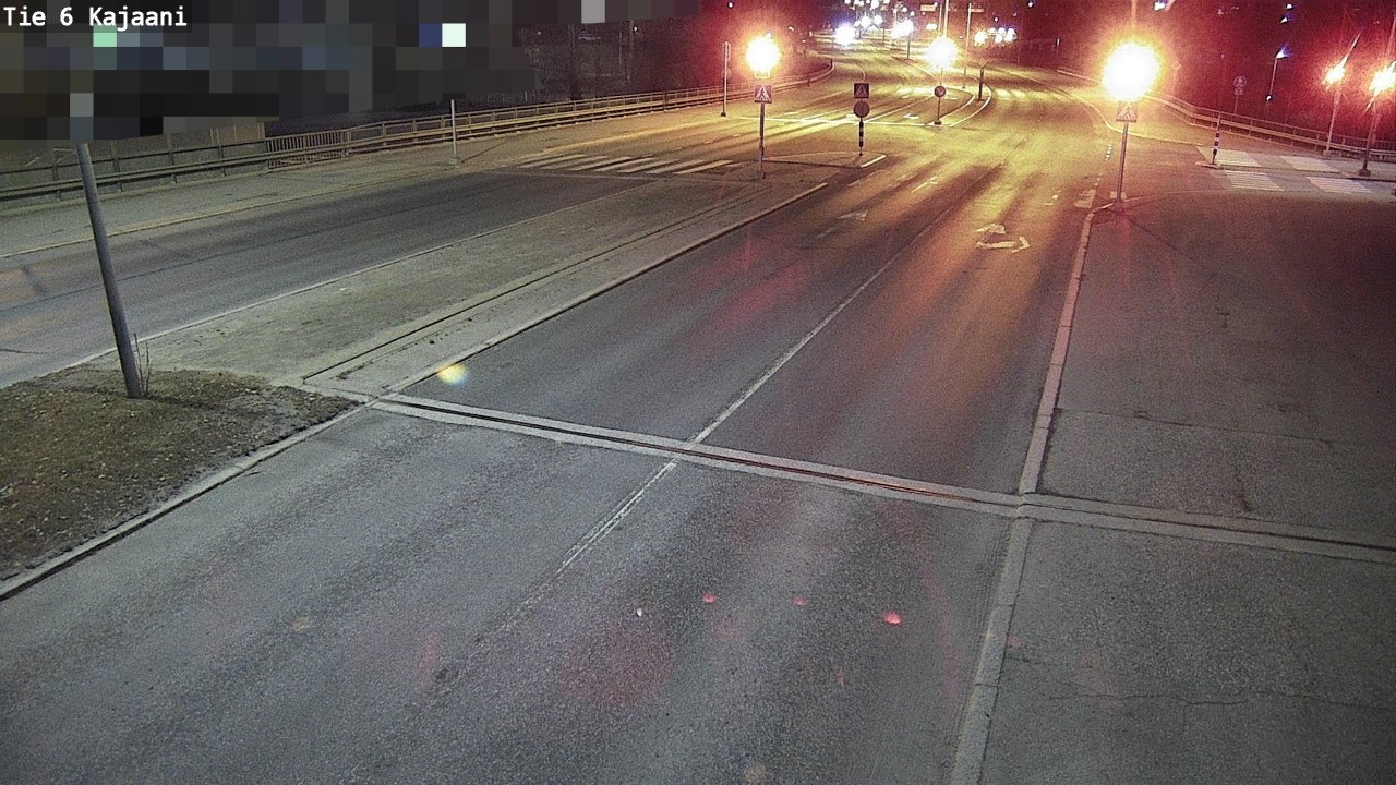 Weather Camera Image Road 6 Kajaani, Kajaani, Kainuu
