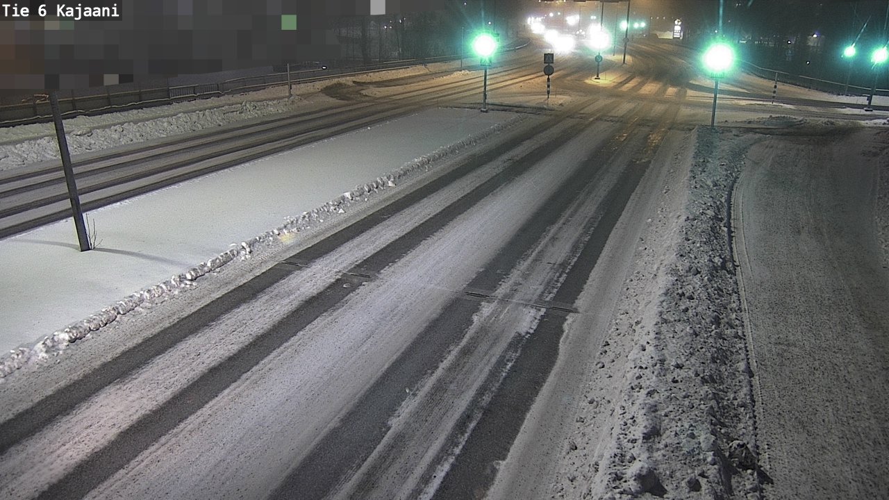 Weather Camera Image Väg 6 Kajana, Kajaani, Kainuu