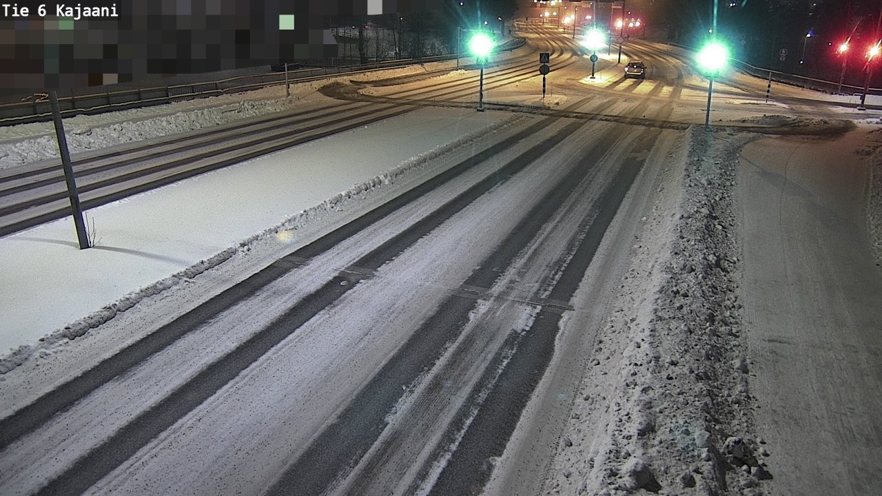 Weather Camera Image Väg 6 Kajana, Kajaani, Kainuu