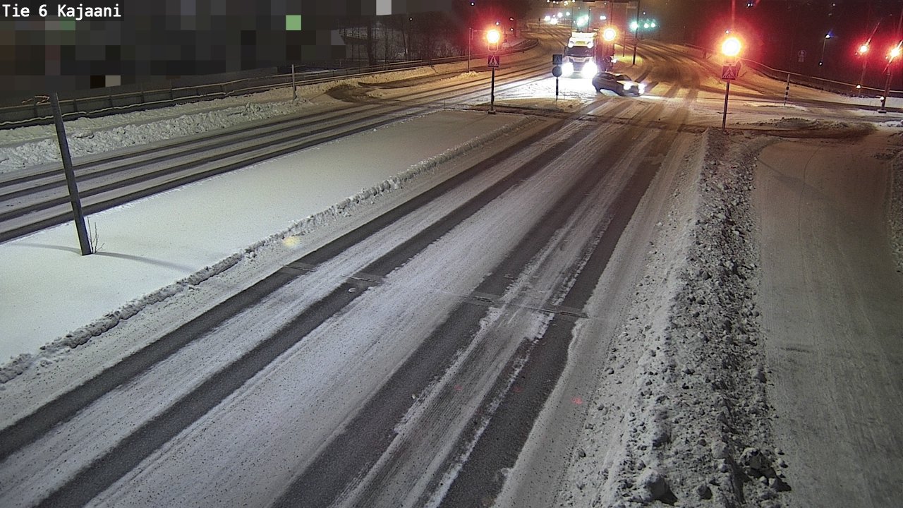 Weather Camera Image Väg 6 Kajana, Kajaani, Kainuu