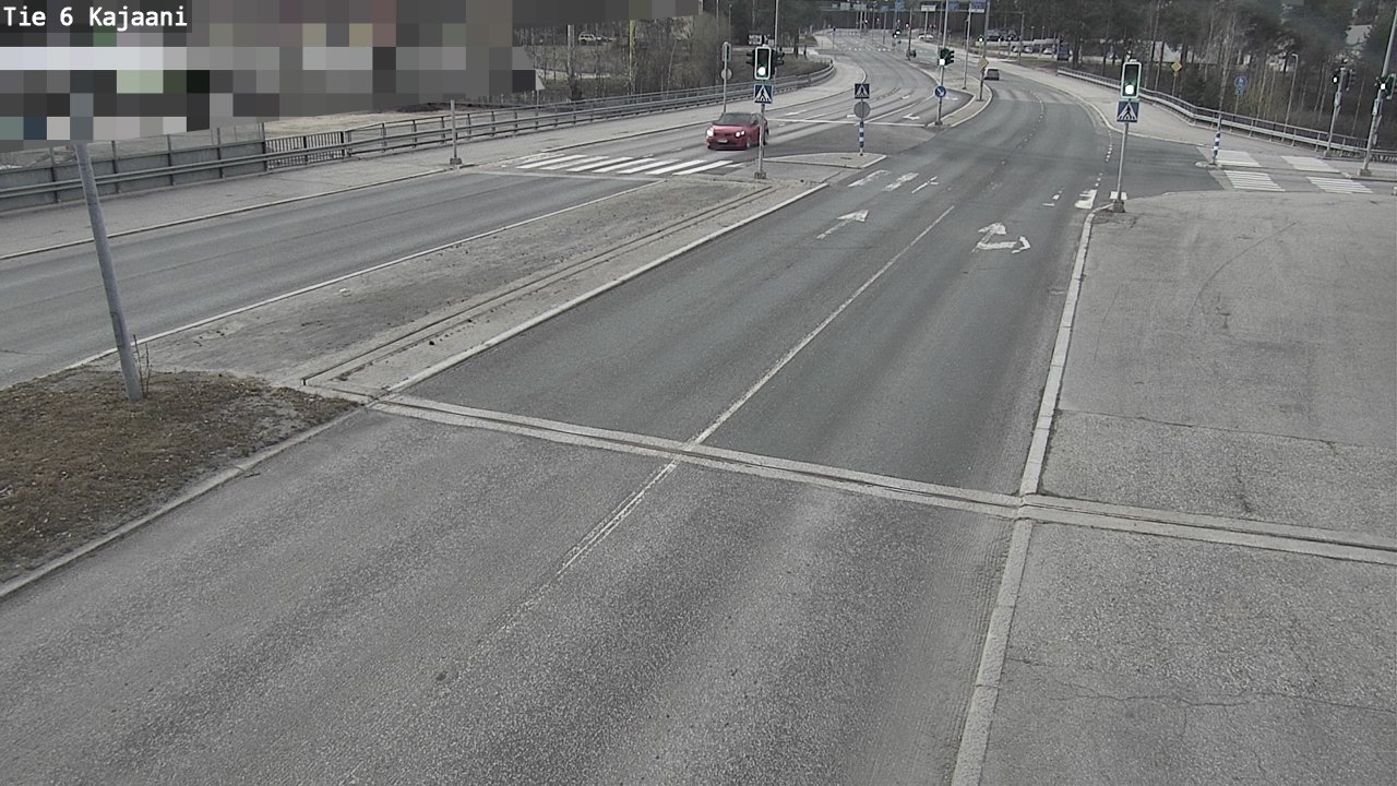 Weather Camera Image Väg 6 Kajana, Kajaani, Kainuu