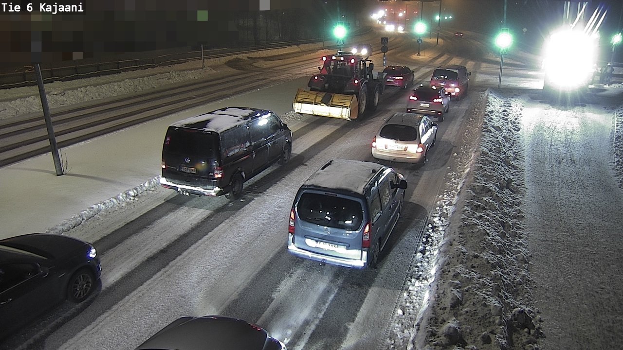 Weather Camera Image Väg 6 Kajana, Kajaani, Kainuu