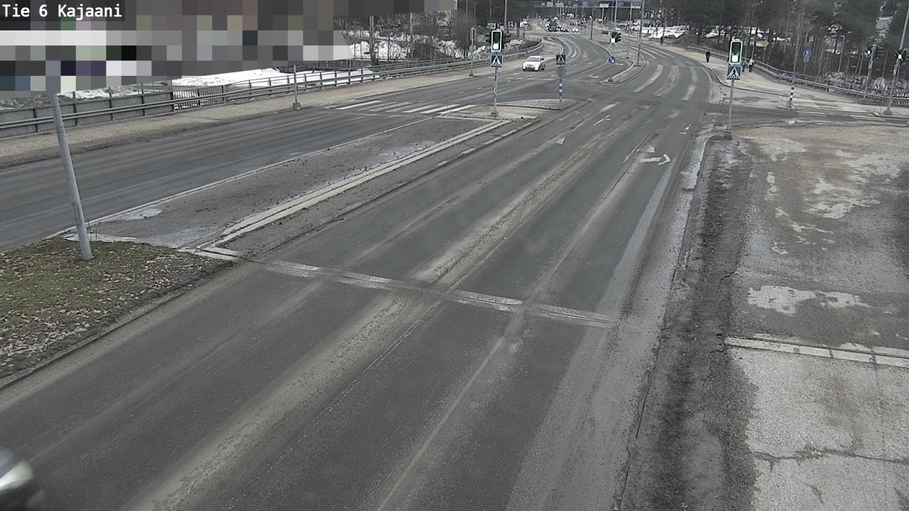 Weather Camera Image Road 6 Kajaani, Kajaani, Kainuu
