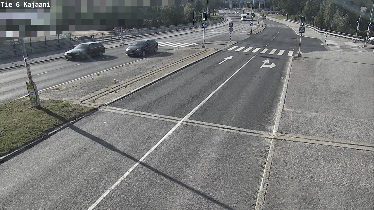 Weather Camera Image Väg 6 Kajana, Kajaani, Kainuu