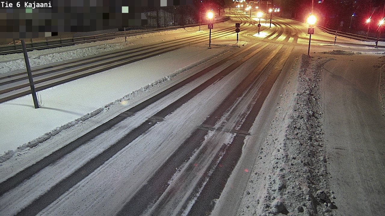 Weather Camera Image Väg 6 Kajana, Kajaani, Kainuu