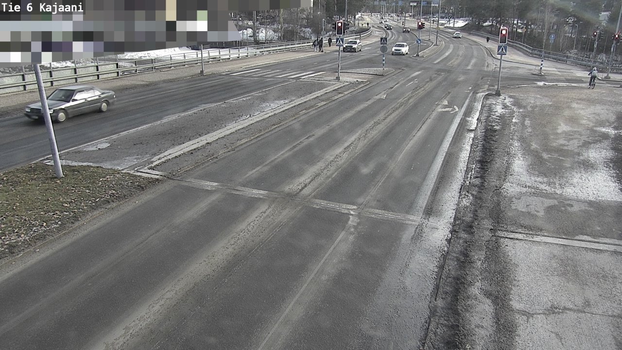 Weather Camera Image Road 6 Kajaani, Kajaani, Kainuu