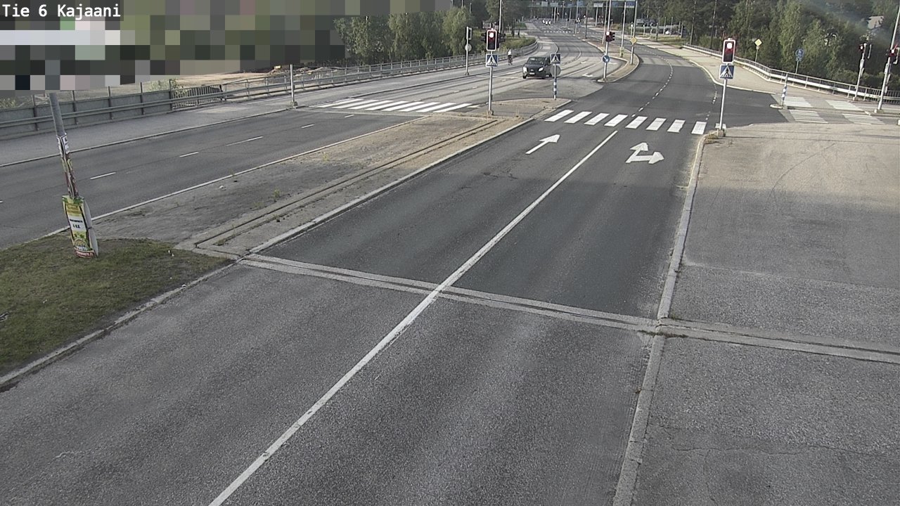 Weather Camera Image Road 6 Kajaani, Kajaani, Kainuu