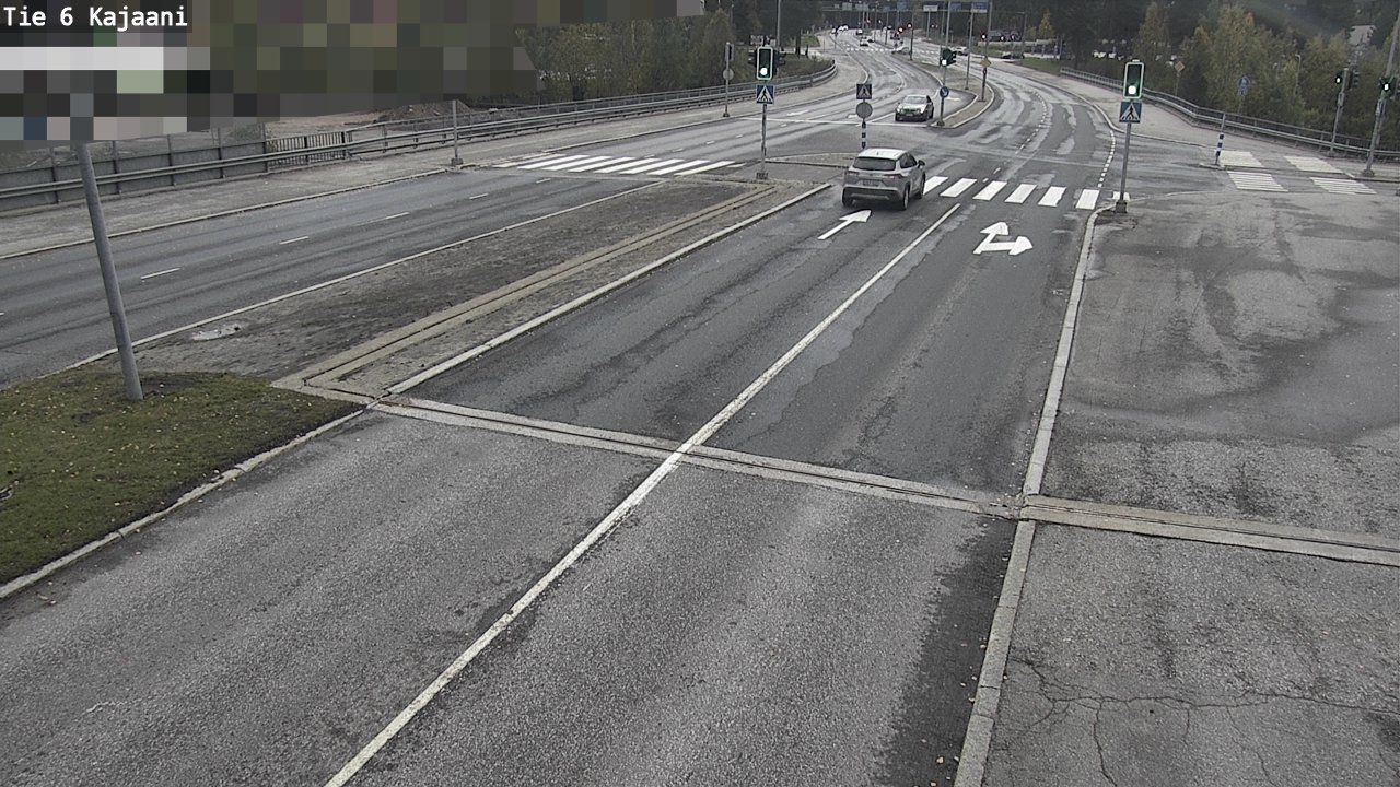 Weather Camera Image Väg 6 Kajana, Kajaani, Kainuu