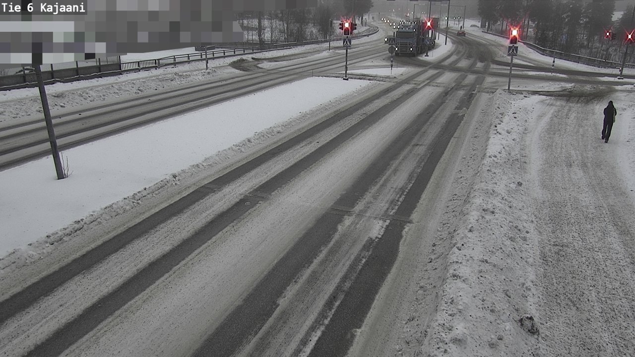 Weather Camera Image Väg 6 Kajana, Kajaani, Kainuu