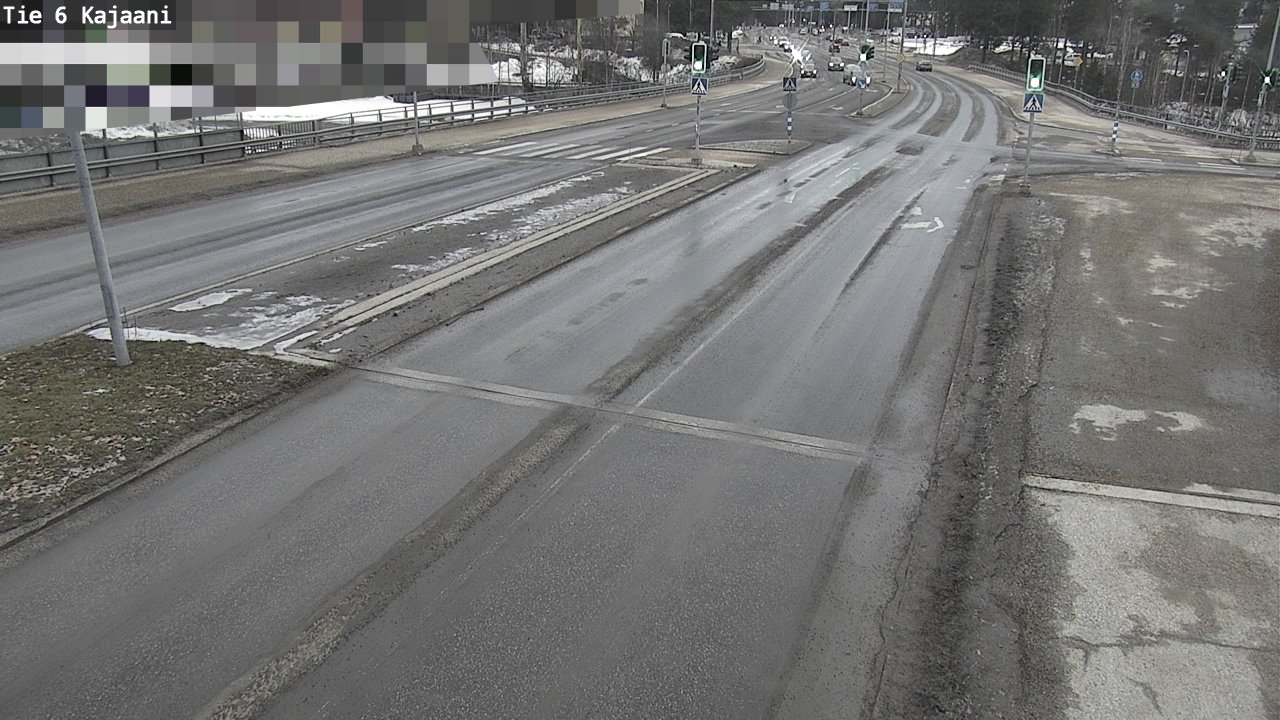 Weather Camera Image Road 6 Kajaani, Kajaani, Kainuu