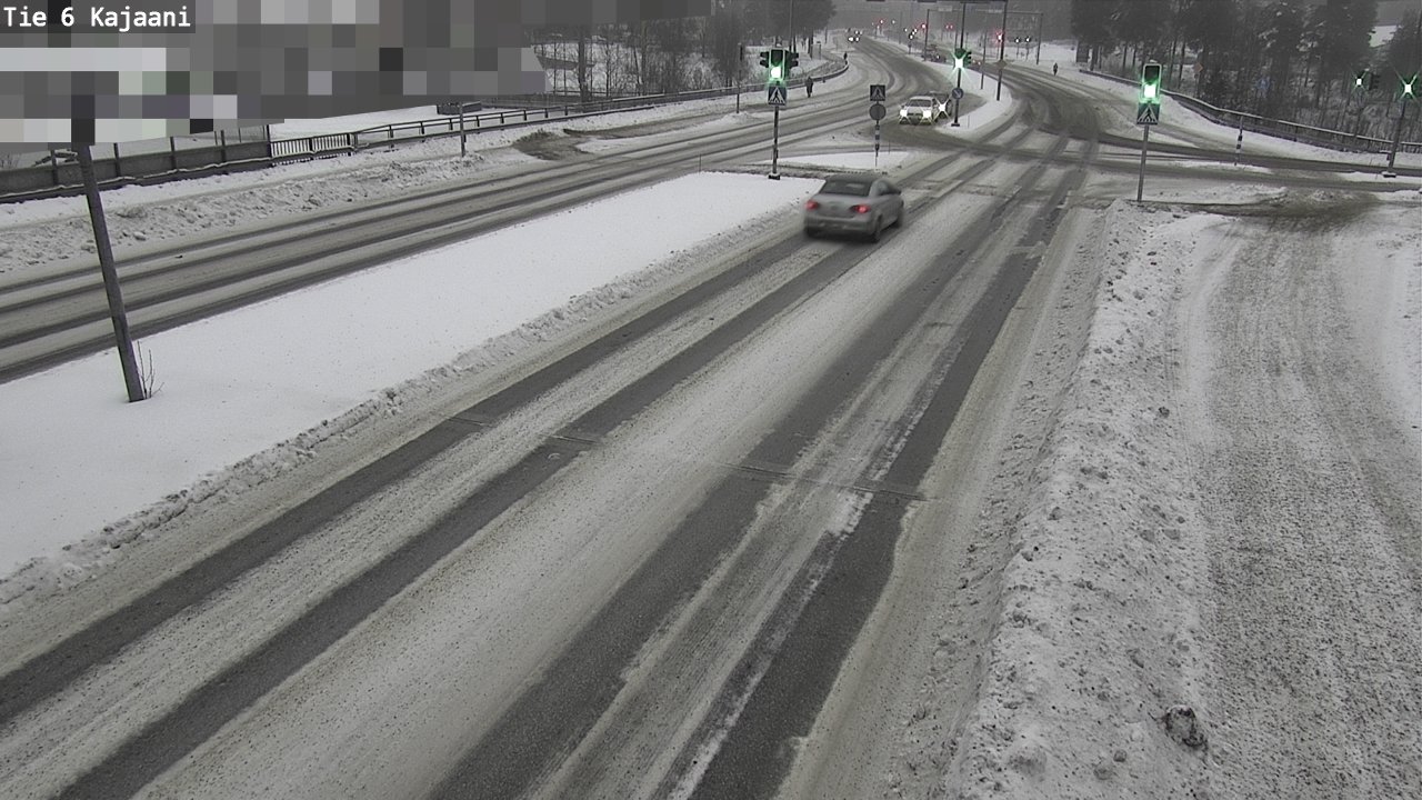 Weather Camera Image Väg 6 Kajana, Kajaani, Kainuu
