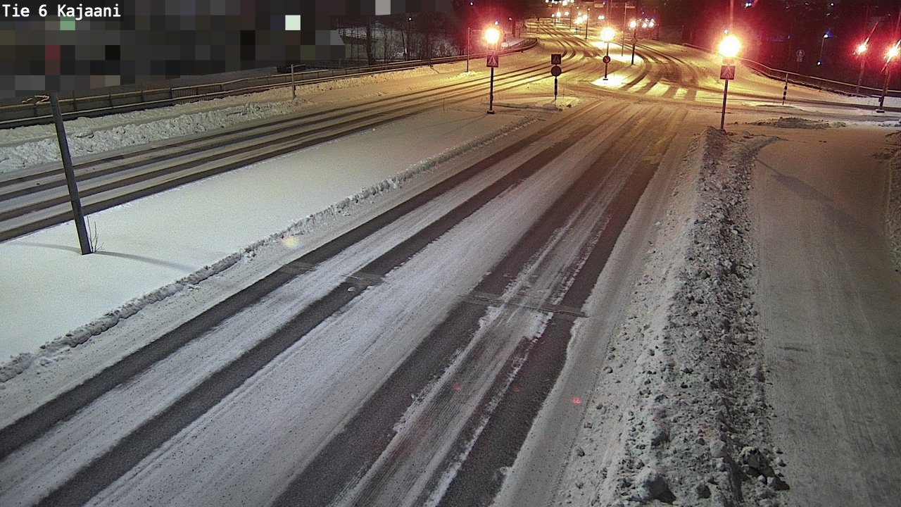 Weather Camera Image Väg 6 Kajana, Kajaani, Kainuu